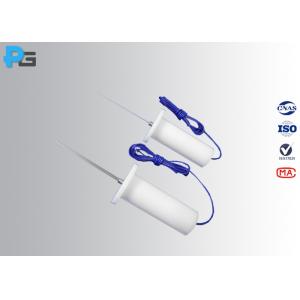 20N / 1N Long Test Probes Rigid Steel Wire IEC60884-1 For Socket Outlet