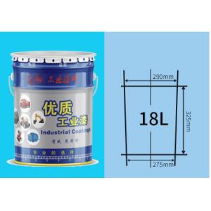 18L Tinplate Metal Paint Bucket For Industrial Paints