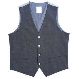 65% Polyester Mens Tailored Vest Dark Grey Color Office Business Adults
