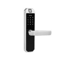 China Office Electronic Door Locks , Digital Voice Guide FPC Fingerprint Recognition Door Lock on sale