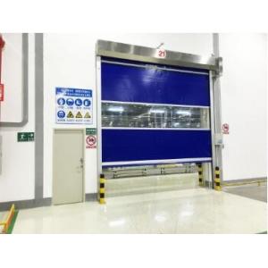 China Radar Sensor High Speed Roller Shutter Doors , Rapid Shutter Door Windproof  supplier