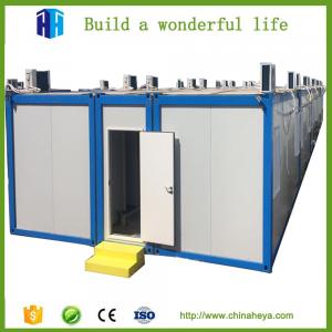 China affordable housing precast container house construction labor camp supplier