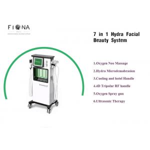 China 7 in 1 Hydra Cleaning Water Jet Beauty machine facial care oxygen equipment small bubble machine supplier