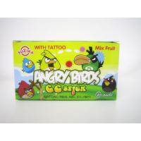China Angry Bird CC stick with lovely tattoo/ Good quality with good price Africa Sour Candy on sale