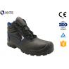 Construction Site Ppe Safety Boots , Slip On Steel Toe Boots Warehouse Black