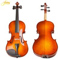 China Music Instrument Hot Selling Plywood Violins 2/4 High Grade Violin/ Handmade Violin/hot sell violin exported Mexicc and on sale