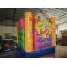 Funny Painting Kids Inflatable Bounce House Commercial Inflatable Clown Themed