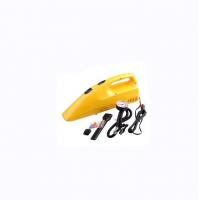 China Yellow Portable Car Vacuum Cleaner With 12v Dc Cigarette Lighter 35w - 60w on sale