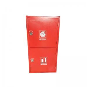 Silver Stainless Steel Fire Hose Cabinets For Industrial Usage