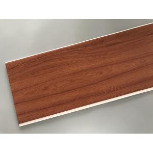 China Eco Friendly PVC Wood Plastic Laminate Panels Flat Shape 250 × 8mm × 5.95m wholesale