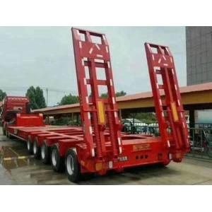 Hydraulic Axis Modular Semi Trailer Tri Axles Low Loader Semi Trailer