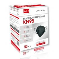 China Nonwoven Black KN95 Face Mask , KN95 Respirator Mask , Protection Level at KN95 on sale