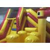 China Toddler Commercial Bounce House , PVC 0.55mm Secure Inflatable Fun House wholesale