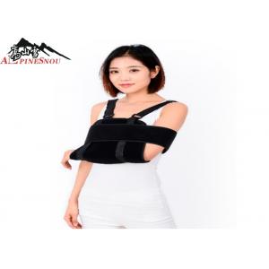 Orthopedics Shoulder Support Brace Postoperative Arm Sling Breathable Black Color