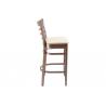 OEM Hotel And Restaurant Furniture / High Back Bar Stools With 3 Years Warranty