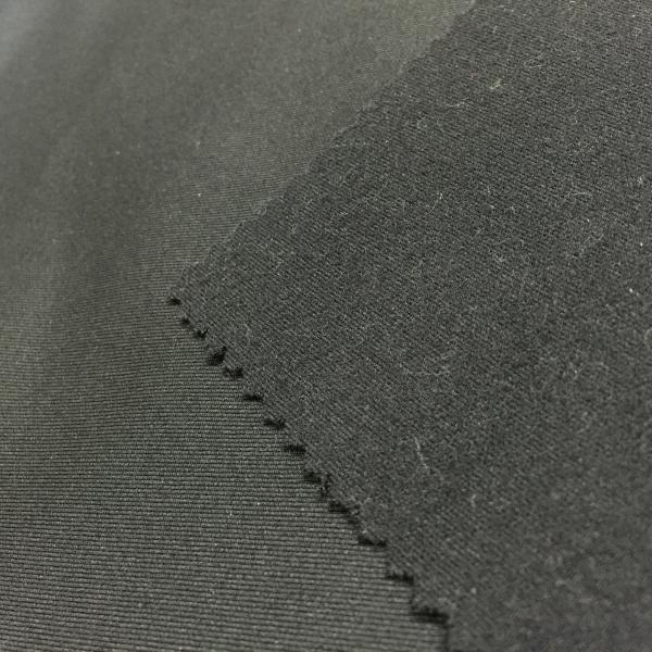 Fashion Stretch Jersey Knit Fabric Brocade Ammonia Milled Double Sided Fabric