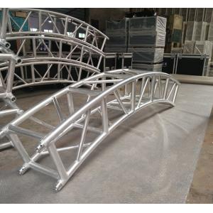 China 400*400mm Aluminum Alloy 6082-T6 Square Spigot Arch Lighting Truss / Aluminum Roof Truss supplier