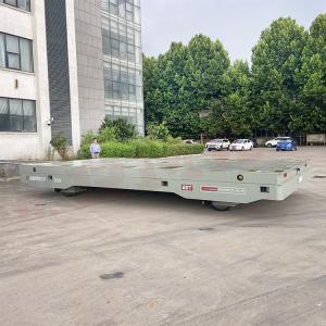 China 20T Standing Transport Platform Cement Mortar Transfer Trolley supplier
