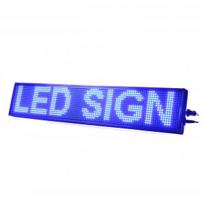 Waterproof Outdoor P10mm Programmable Scrolling LED Signs For Advertising