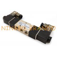 China AIRTAC Type 4V120-06 5/2 Way 1/8 Double Solenoid Pneumatic Valve on sale