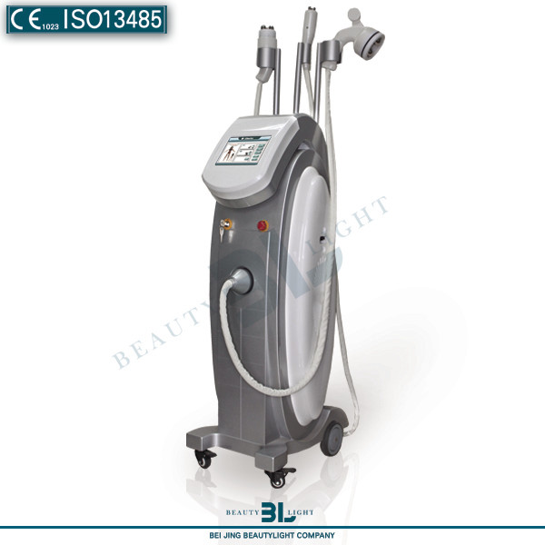 China 3 in 1 Tripolar RF Vacuum Cavitation Slimming Machine for Tripolar Fat Burning supplier