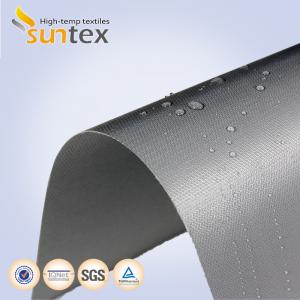 China 32 onzas. Tela revestida de la fibra de vidrio del silicón para la manta y la barrera de soldadura wholesale