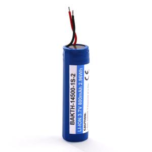 China 14500 Piles rechargeables au lithium-ion Piles rechargeables au lithium-ion de 14500 800mah supplier
