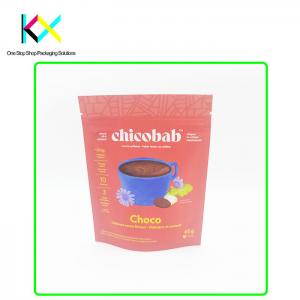 Plastic Matte Heat Seal Packaging Bags 60g Printed Resealable Pouches