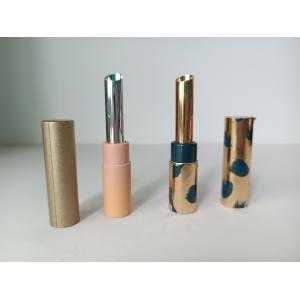 C2S Cardboard Paper Lipstick Tube Lip Balm Containers Hot Stamping Mechanism