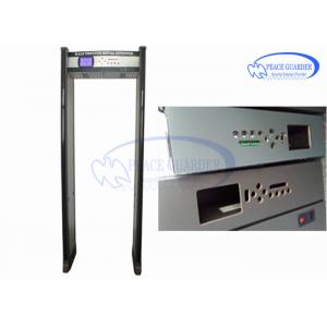 China LCD Display Electronic Metal Detector , Body Scanner Metal Detector With Battery supplier