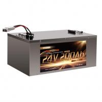 China 24v 200ah Lifepo4 Lithium Battery Rechargeable Solar Energy Use on sale
