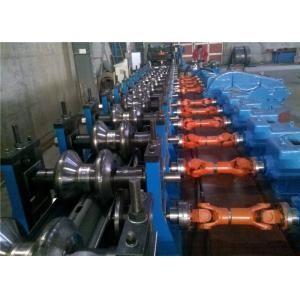 Automatic Highway W-Beam Guardrail Roll Forming Line Working Speed 5-12m/min Use Groups Gear Reducers