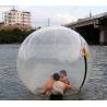 Commercial Kids Transparent Inflatable Sphere for Swimming Pool 180KG Load