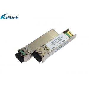 China Optical Transceiver 10G DWDM Compatible Ethernet Optical Transceiver SFP+ SFP 1539.766nm 100km C47 supplier