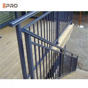 China T6 Modern Aluminium Balcony Balustrades Personal Outdoor Terrace Railing supplier