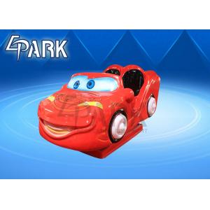 Fiberglass Double Players Kids Ride Moving Car Mobilization Game Machine