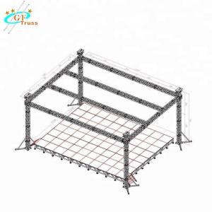 China Small Concert Sound Lighting 290mm DJ System Stage Truss supplier