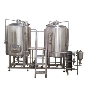 Semi-automatic Control System Brewing Beer with GSTA 1000L Craft Beer Brewing Equipment