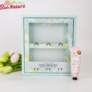 Custom Hand Cream Paper Box Skincare Packaging Boxes With Window