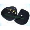 real Terminator black thick brass knuckles duster