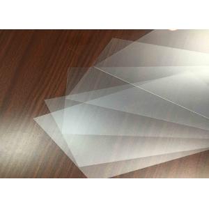 China Translucent Polyester PET Film Sheet , Rigid Polyester Film Sheets For Electronics supplier