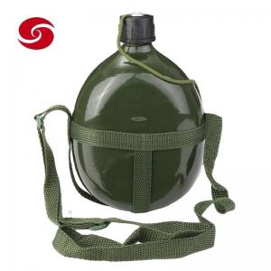 Green Water Kettle Us Style military outdoor equipment Aluminum Army