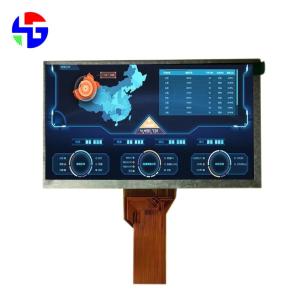 China Luminance de l'interface 500cd/M2 de pouce RVB de TFT LCD 7 de voiture de la résolution 800x480 supplier