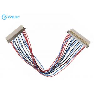 Hirose DF19-20S-1c Shell Wiring Harness DF19 Series Lvds Convertion Cable For Lcd Monitor