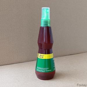 China Printed Small Cone Shape Bottle 3OZ 100ml S Shape Plastic Mist Spray Bottle supplier