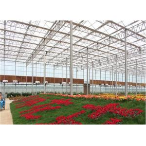 China Stable Transmittance Garden Glass Greenhouse 6mm Polycarbonate Twin Wall Covering supplier