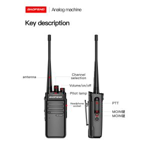 China バオフェン GS6600 5W UHF ハンドヘルド ラジオ 400-470MHz 16ch ウォーキー・トーク wholesale