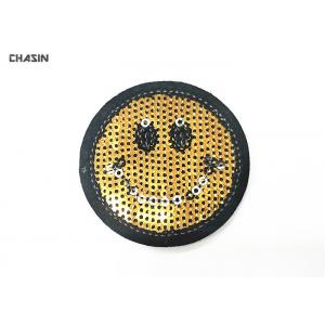 China Commercial Emoji Sequin Embroidery Patches Used In Jacket And Bags supplier