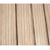 Well Sliced Zebrano Natural Wood Veneer for Furniture Door Panel Furnishings