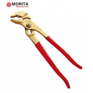 Non-sparking groove joint water pump plier 10", 12“ suitable for ethylene gas 7.8% hydrogen gas 21%